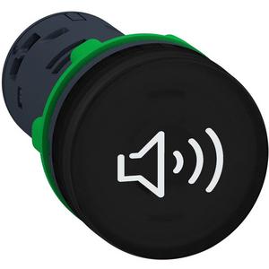 Buzzer Summer Harmony XB5 Kunststoff unbeleuchtet schwarz 22mm 90dB 230V AC