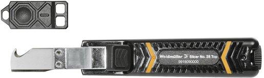 Kabelmesser für feindrähtige und massive Leiter mit PVC-Isolation bis 28 mm Ø