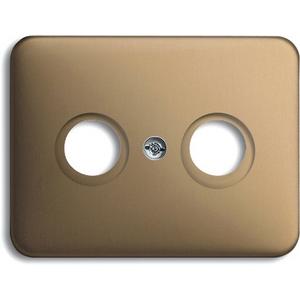 Abdeckung alpha für Antennensteckdosen mit 2 Anschlüsse