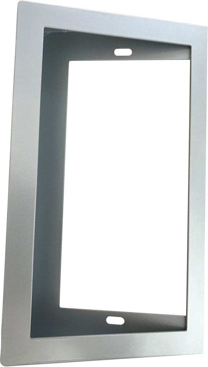 2-moduliger Winkel zur Unterputzmontage für Türstation SFERA Farbe Allmetal