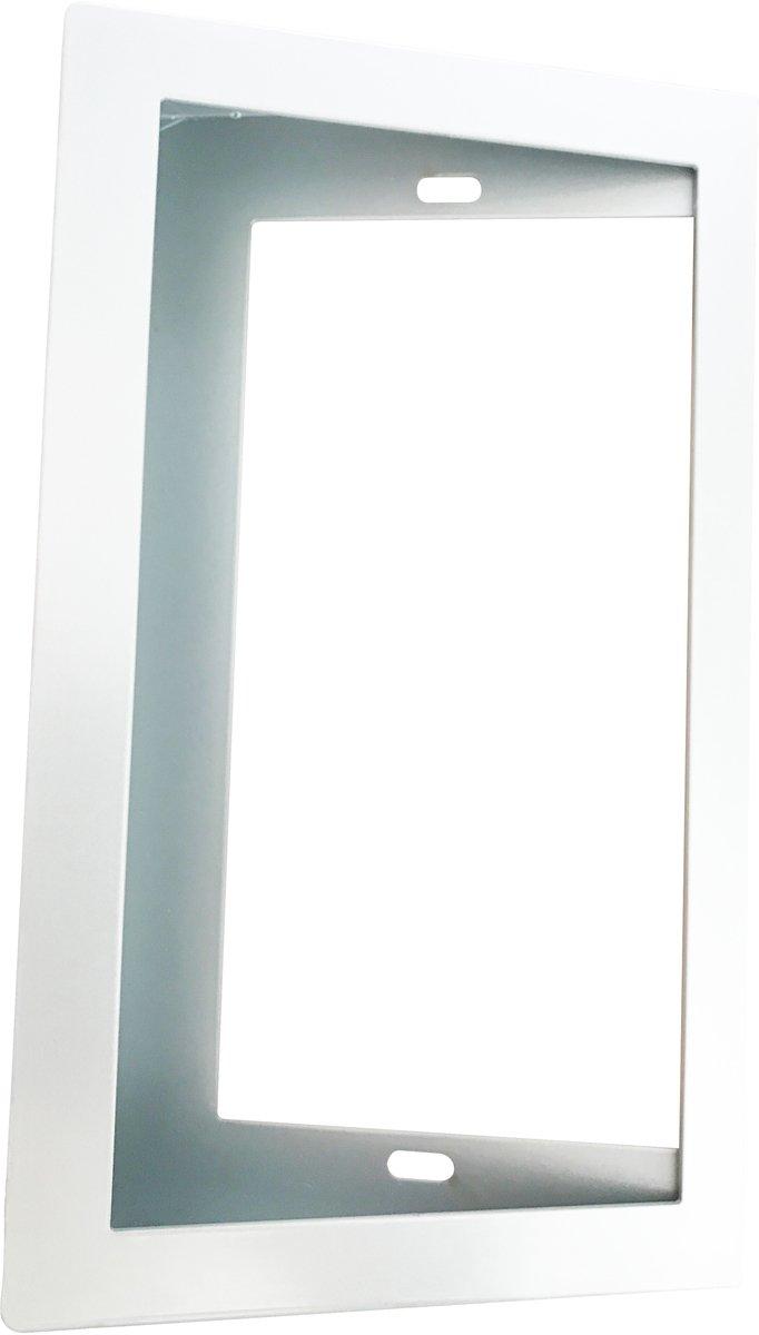 3-moduliger Winkel zur Unterputzmontage für Türstation SFERA Farbe Allwhite