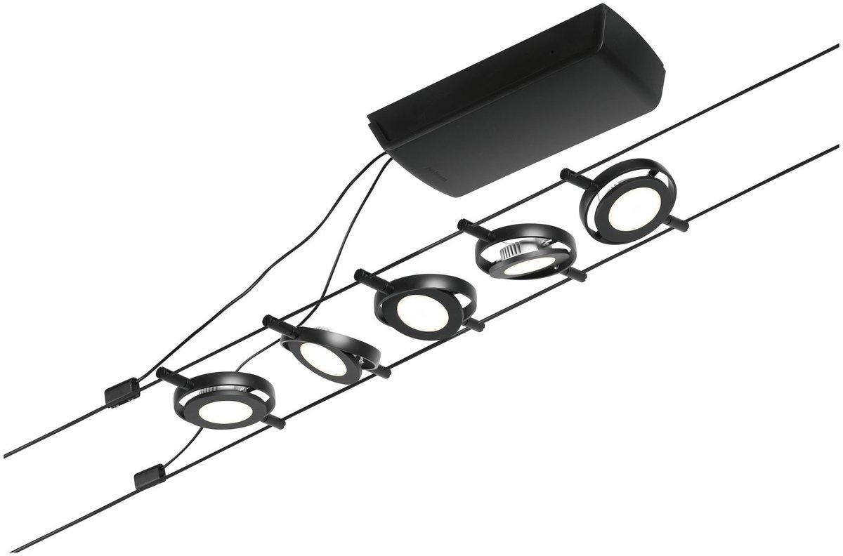 Wire Systems Seilsystem Set RoundMac 5x4,5W Schwarz