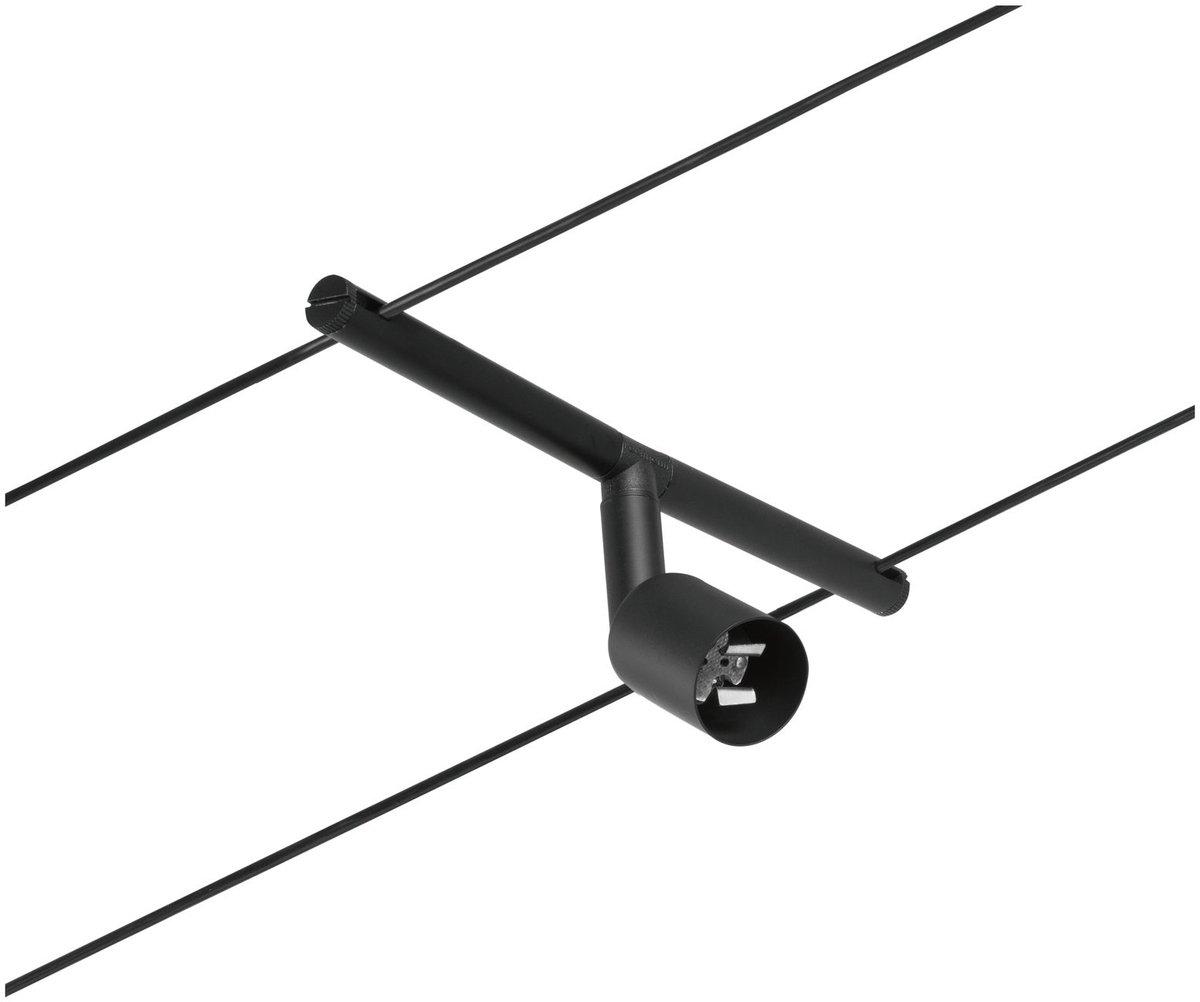 Wire Systems Seilsystem Set Salt 5x10W GU5,3 schwarz-matt 12VDC 60VA