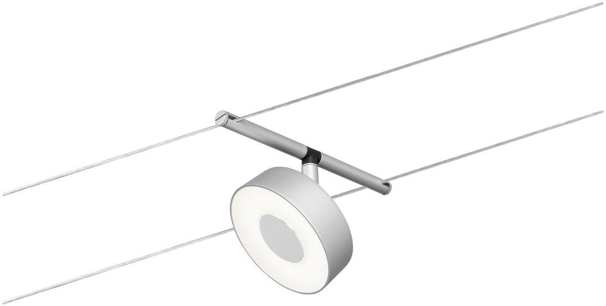 Wire Systems Seilsystem DC Strahler Circle 1x5W Chrom-matt 12VDC 3000K