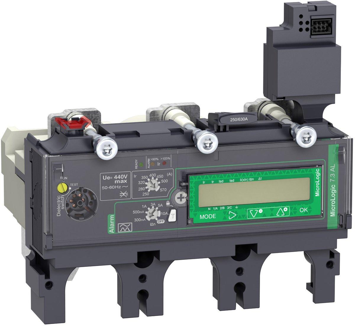 Elektronisches Auslösegerät MicroLogic 7.3E AL 570A 3P3D für ComPacT NSX630