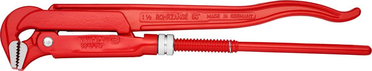 KNIPEX 83 10 015 Rohrzange 90° rot pulverbeschichtet 420 mm