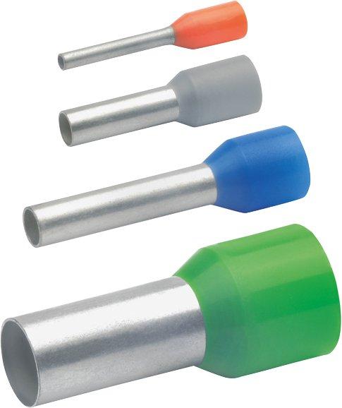 Aderendhülse isoliert DIN 46228 Teil 4 0,34 mm² 12,4 mm Länge