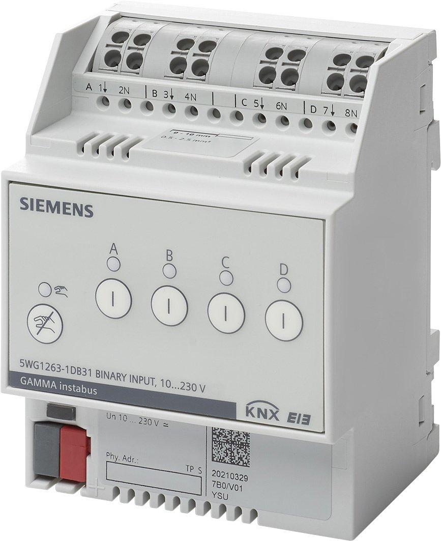KNX Binäreingang 4-fach AC/DC 10...230 V