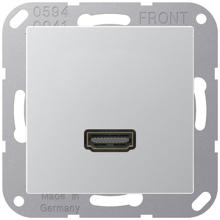Multimedia-Anschlusssystem HDMI, Serie A, aluminium