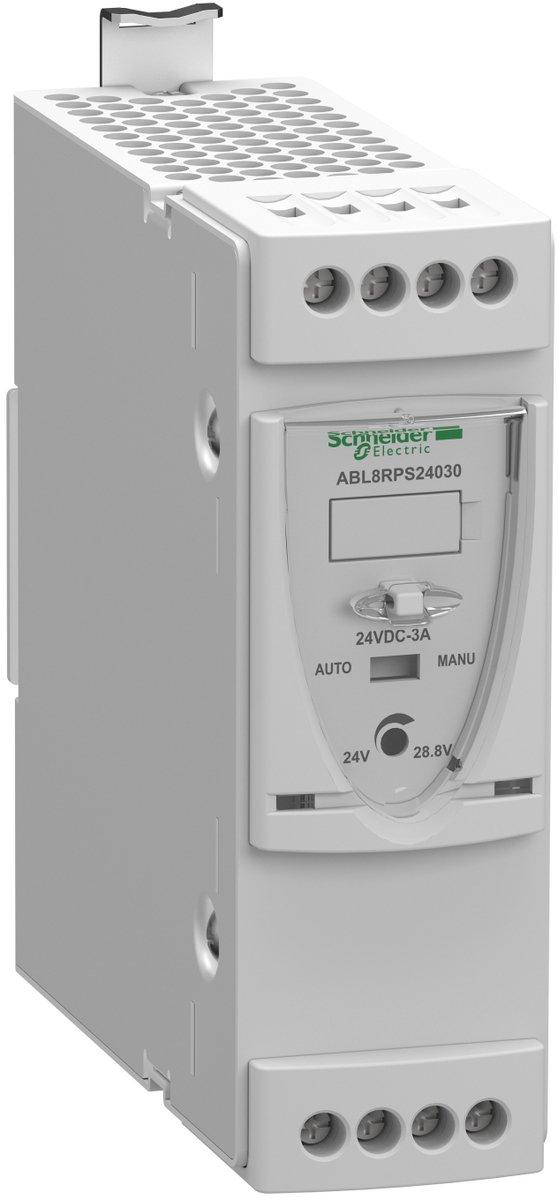 Getaktete Spannungsversorgung 1-/2-ph 100..500 V DC 24 V DC 3A 72 W