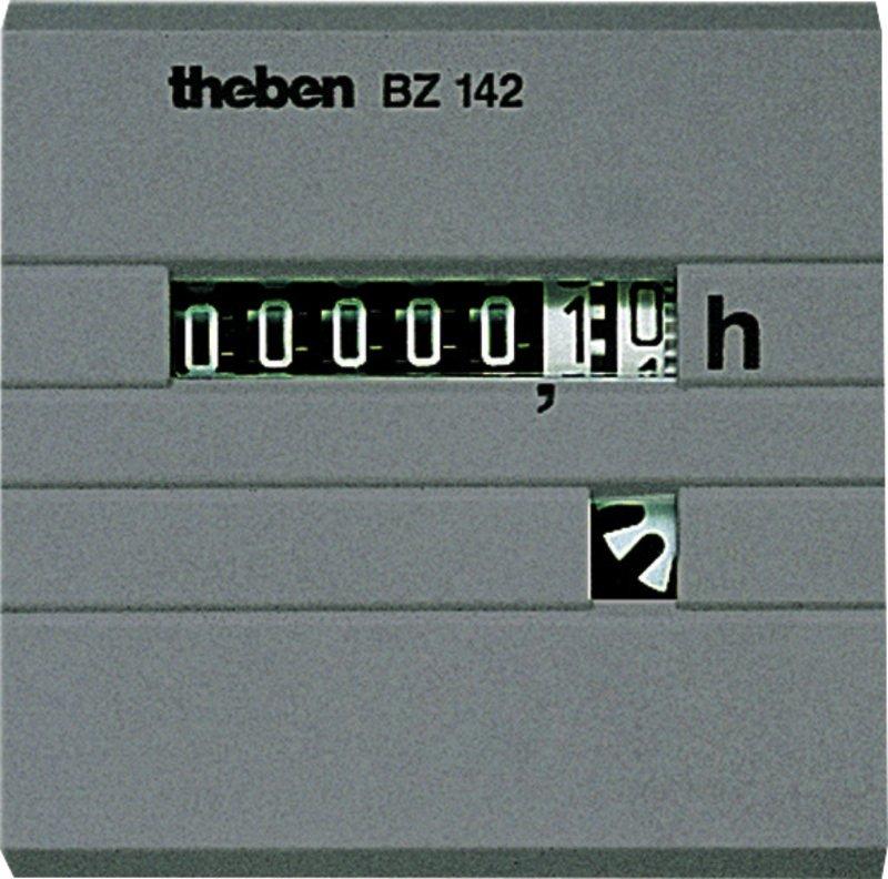 Betriebsstundenzähler Front 48 x 48 mm Fronttafeleinbau 10 - 80 V
