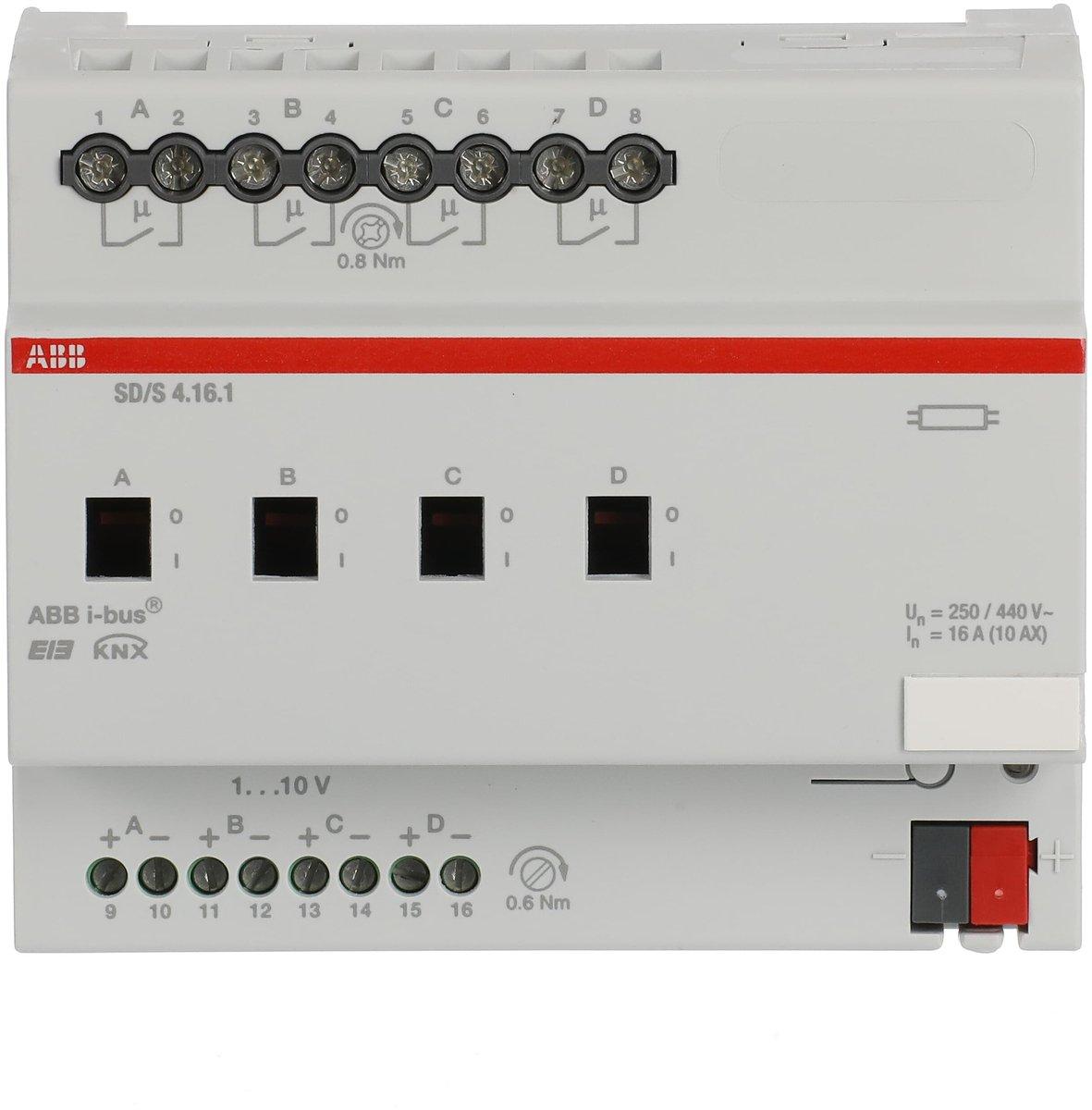 Schalt-/Dimmakt 4f 16A REG