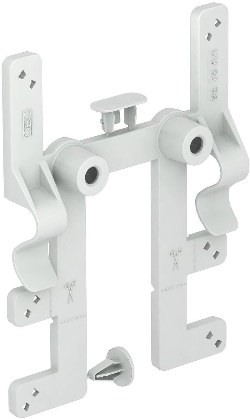 Befestigungselement T60-T100 für Kabelrinnen PC lichtgrau
