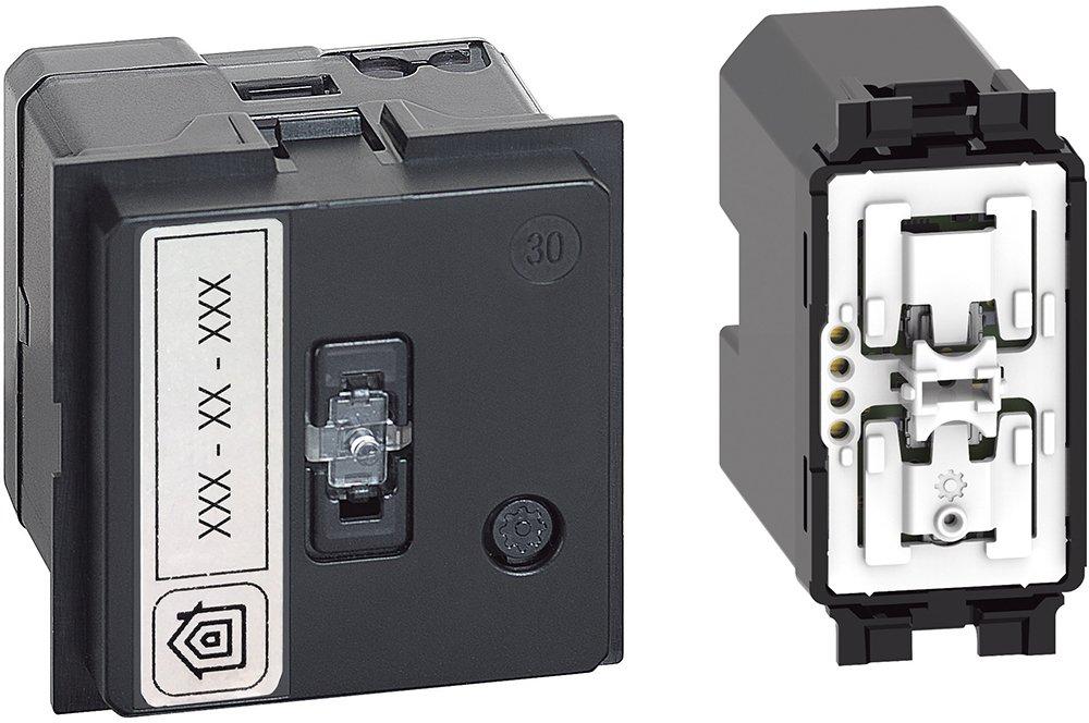 LivingNow 2-moduliges Gateway with Netatmo mit Master-Switch 1-modulig
