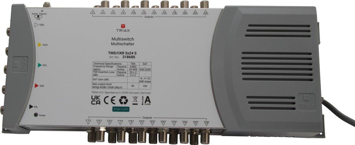 Einzel-Multischalter 5in/24out TMS/CKR 5x24 S