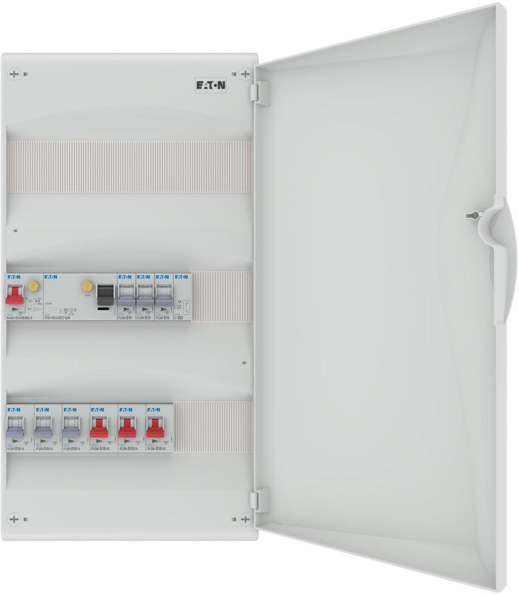 FLEX KLV Kleinverteiler bestückt 3-reihig AP 10A & 16A