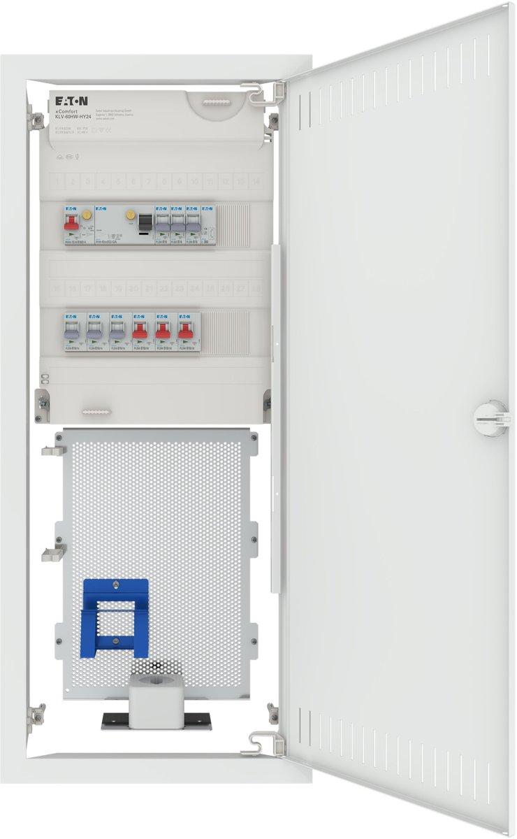 FLEX KLV Kleinverteiler bestückt 5-reihig HW & UP Hybrid 10A & 16A