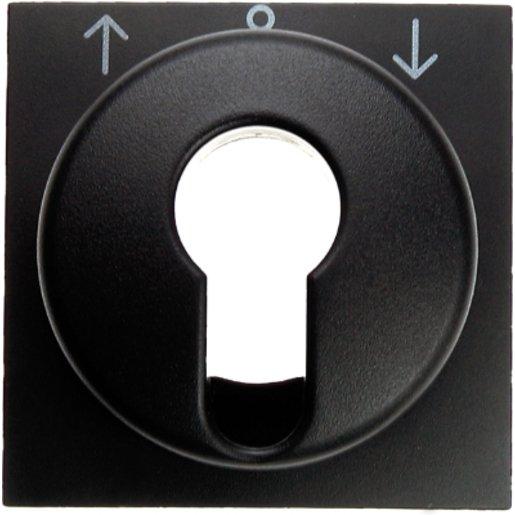 Zentralstück f. Jalousie-Schlüsselschalter/-taster B.1/B.3/B.7 Glas