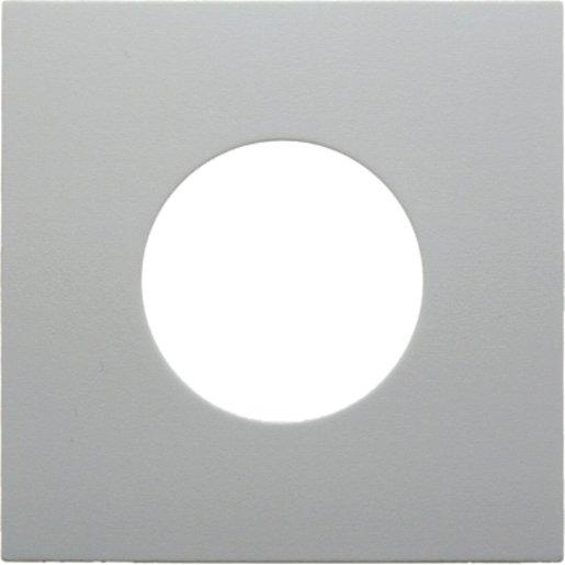 Zentralstück für Drucktaster und Lichtsignal E10 S.1/B.3/B.7 Glas weiß