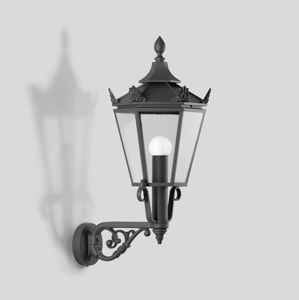 Wandleuchte für den Innen- & Außenbereich Grafit 3000 K