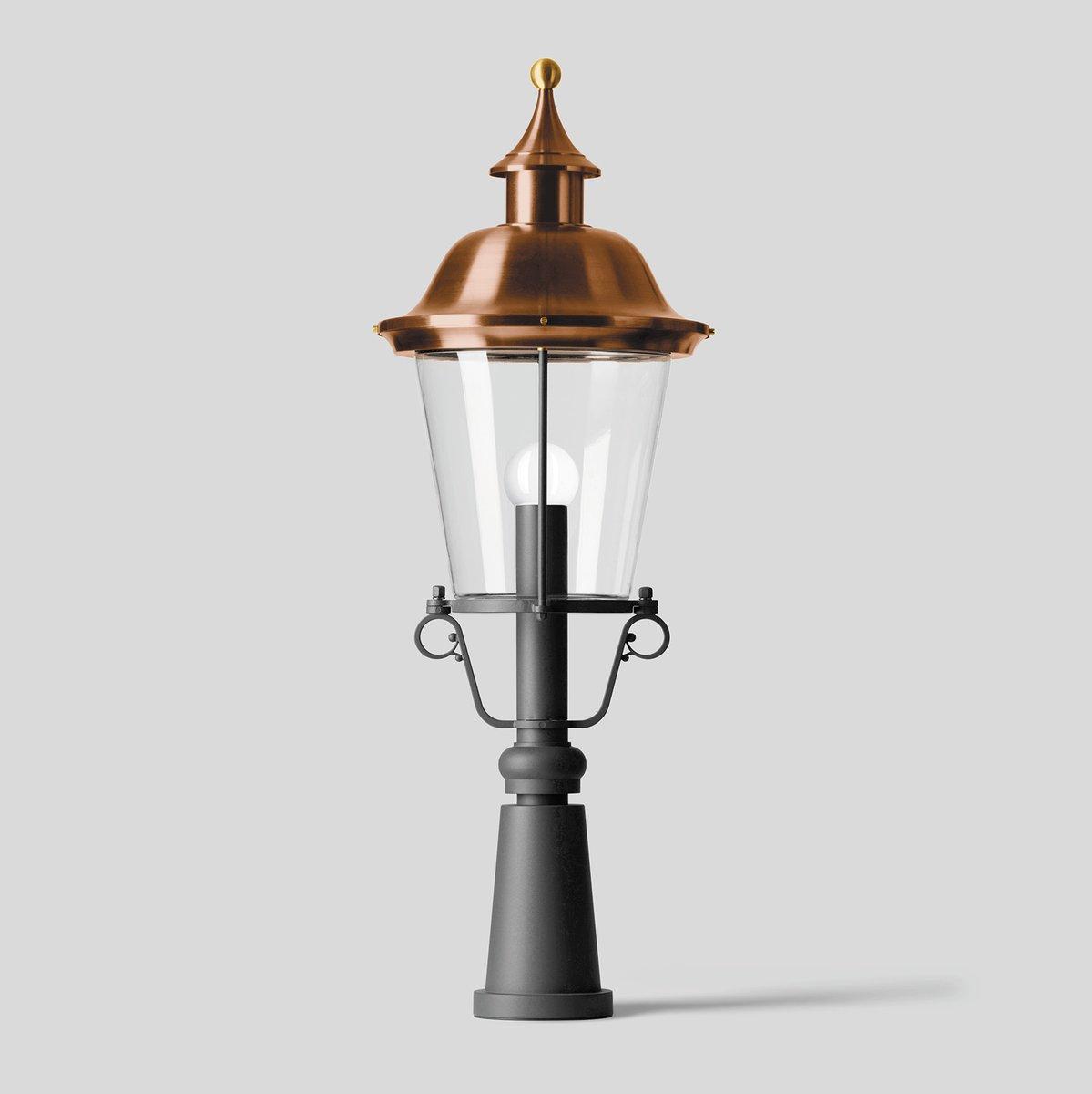 Pfeilerleuchte Grafit 3000 K