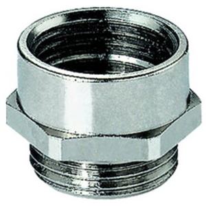 Übergangsstück PG16M20 PG 16 auf M20x1,5 Messing/Vernickelt