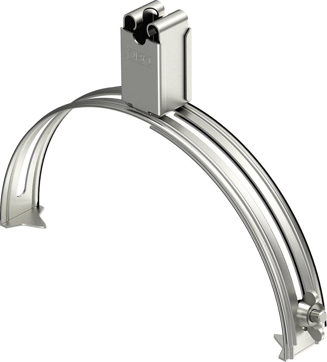 Dachleitungshalter für Firstziegel 35 mm V2A 1.4301