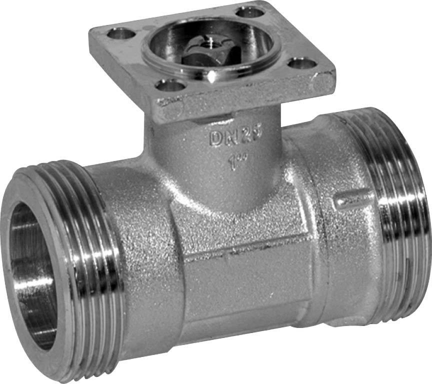 2Weg Auf/Zu Kugelhahn G 1 1/4" PN16 / DN 20 / kvs 21 / ps 4140 kPa