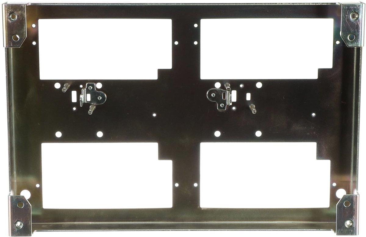Mechanische Verriegelung Rahmen MIR-H Rahmen horizontal für 2 Schalter XT5