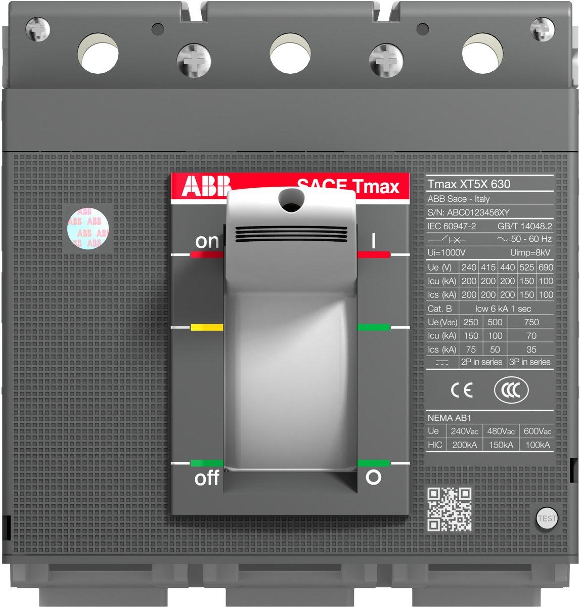 XT5S 400 SCHALTEINHEIT 3-polig Ausschaltender Teil zu XT5 400 Icu 50kA