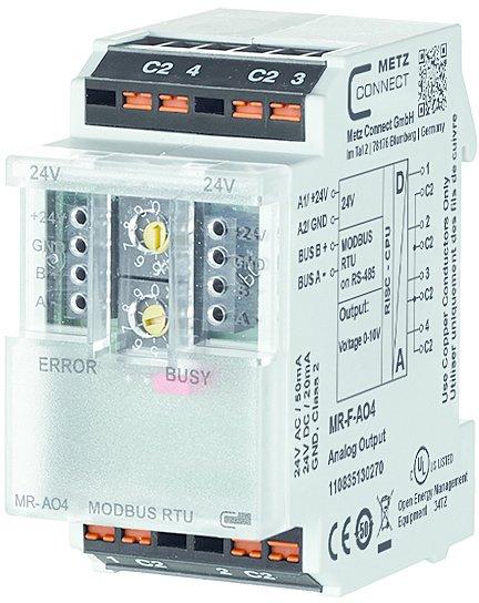 MR-F-AO4 Modbus RTU