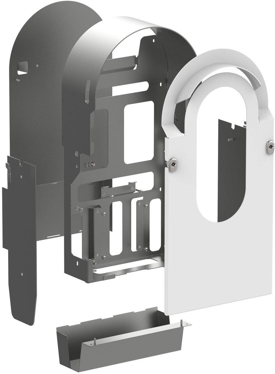 EVlink Metallic-Kit für EVlink Pro AC Wandmontage 1 Ladepunkt IK10 C4M