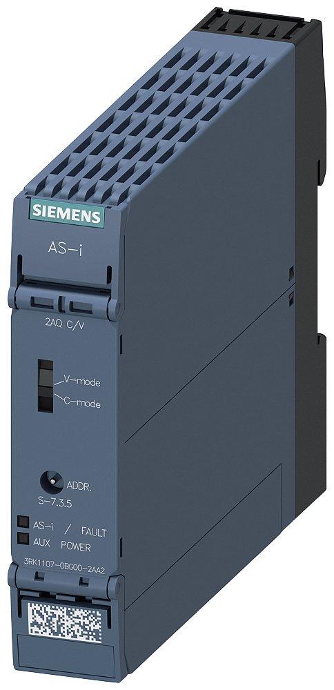 AS-i SlimLine Compact Modul SC22.5 - IP20 - 2AQ-C/V Federzug - 4xAnalogausgang