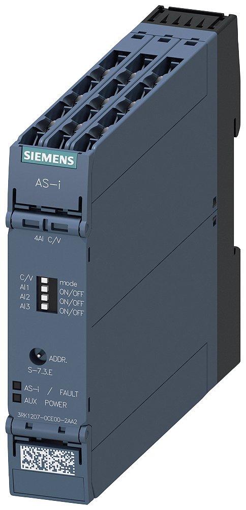 AS-i SlimLine Compact Modul SC22.5 IP20 - 4AI-C/V Schraubklemmen 4xAnalogeingang