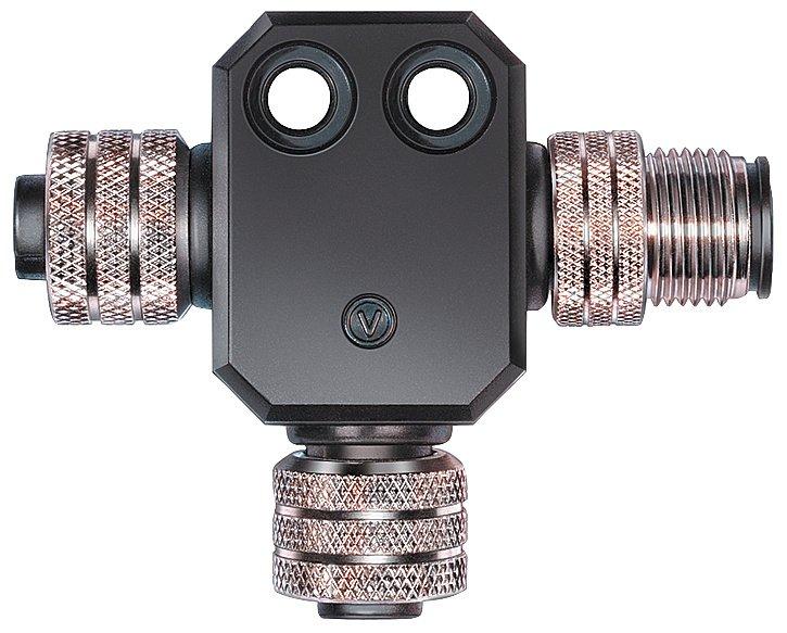 AS-I Zub. IP68 T-Verteiler AS-I+24V DC für M12 Rundltg. 1xM12 Stecker