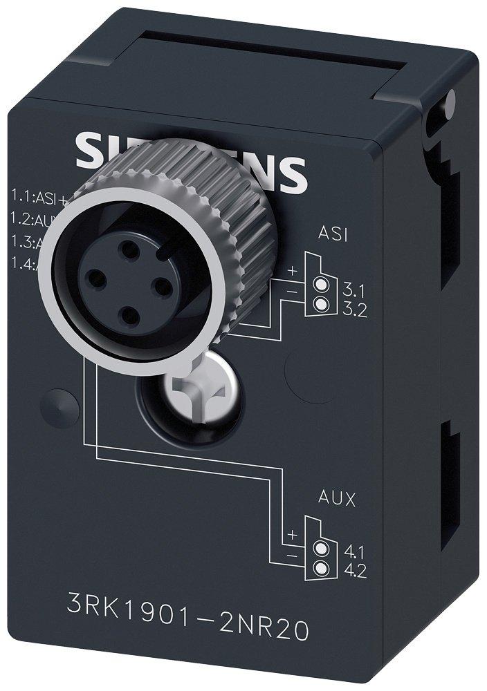 AS-Interface M12 Abzweig U_ASI und Uaux - mit M12 Buchse IP67/68/69K - max. 4 A