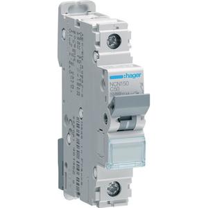 LS-Schalter 1P 10kA/15kA C-50A 1M