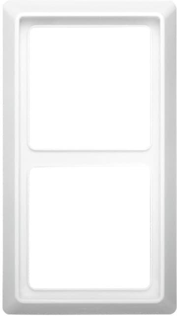 Abdeckrahmen 2-fach alpinweiß - Allwetter 44 (IP44)