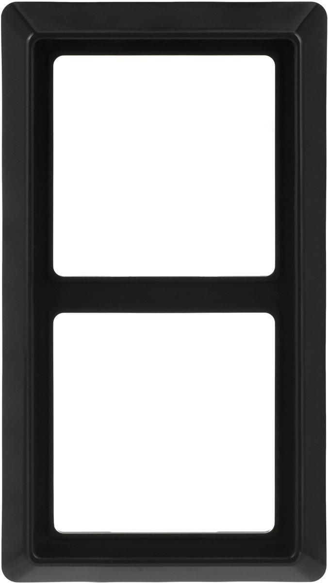 Abdeckrahmen 2-fach anthrazit - Allwetter 44 (IP44)