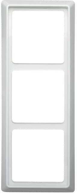 Abdeckrahmen 3-fach alpinweiß - Allwetter 44 (IP44)