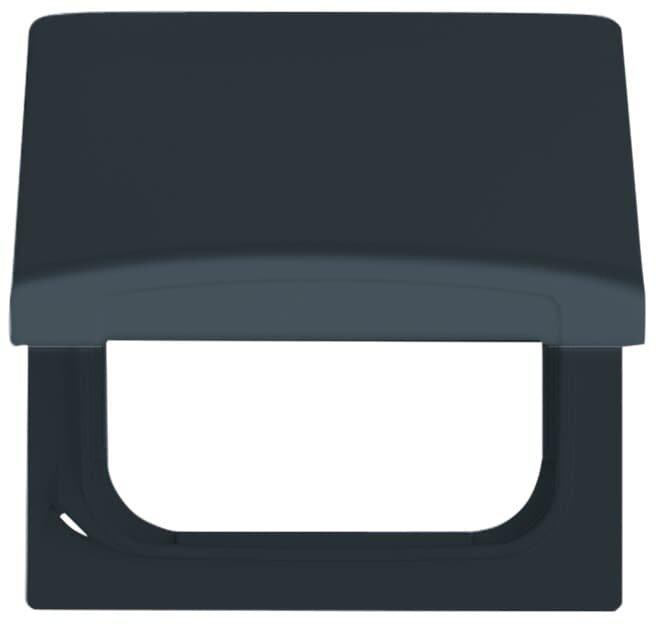 Zwischenring mit Klappdeckel für Duro/Reflex anthrazit - Allwetter 44 (IP44)