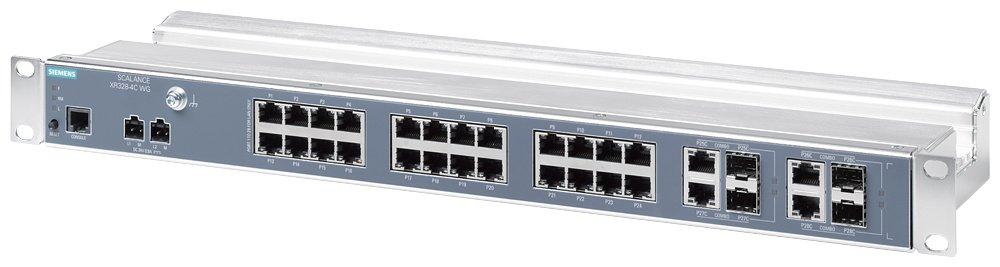 SCALANCE XR328-4C WG Managed Layer 2 Switch Workgroup 24x RJ45 - 4x Combo Ports
