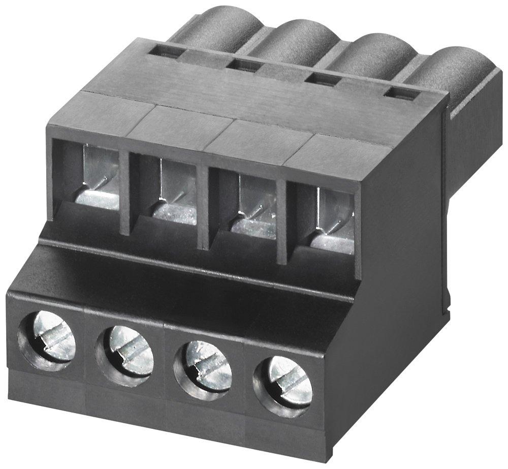Schraub-Klemmenblock für SCALANCE X/W/S/M - 4-polig für Spannungsvers. - DC 24 V