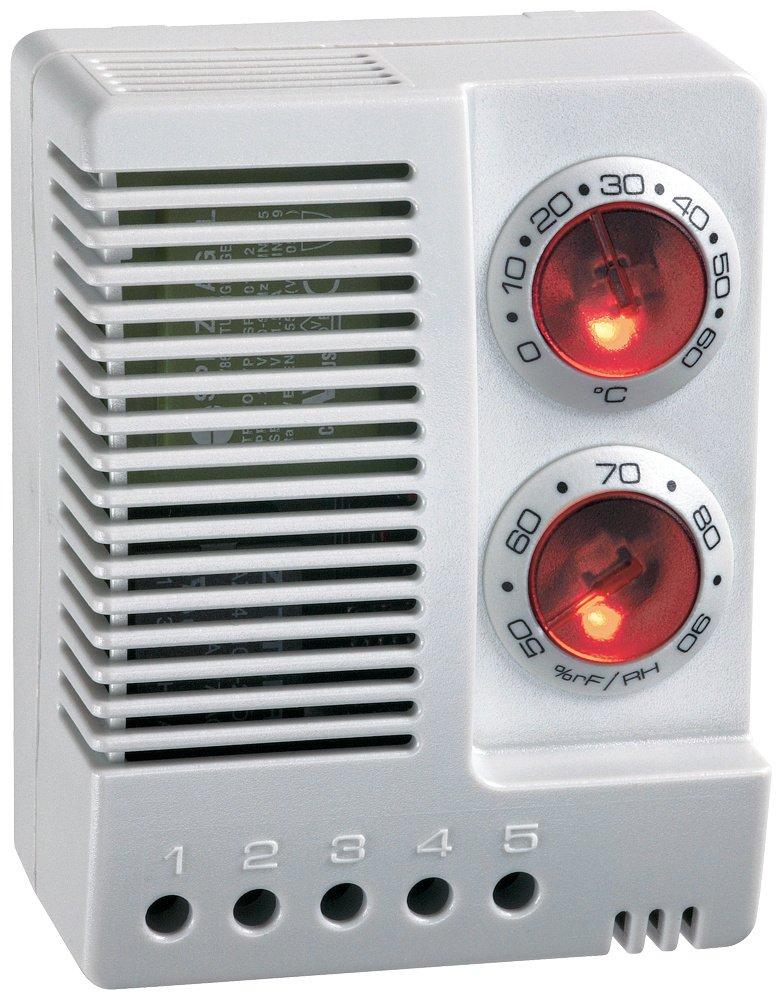 elektronischer Hygrotherm ETF 012 AC 100-240V - 0-+ 60°C - 50-90% RF.