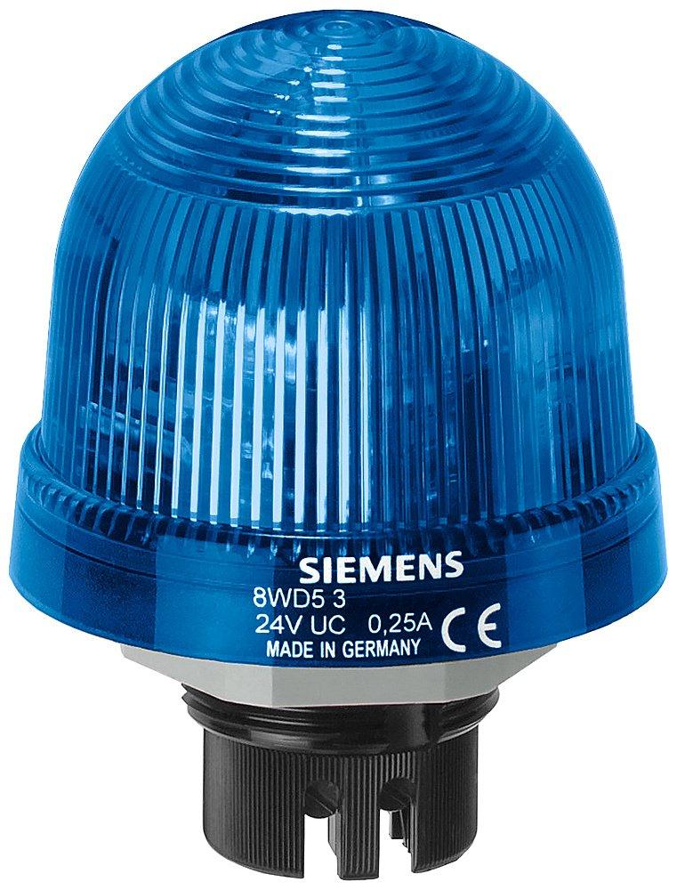 Einbauleuchte Rundumlicht - mit integrierter LED - blau - AC/DC 24V