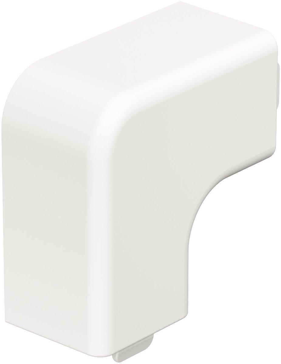 Flachwinkelhaube 20x20mm PVC lichtgrau 7035