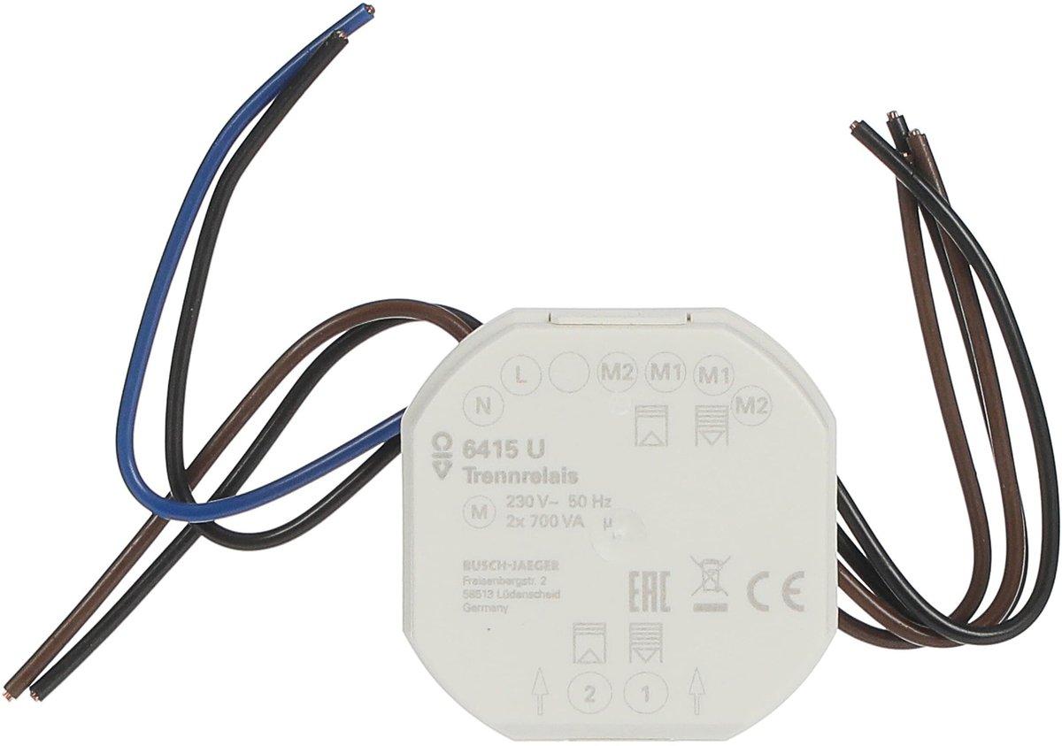 Busch-Jalousiecontrol II Trennrelais Jalousie 230 V