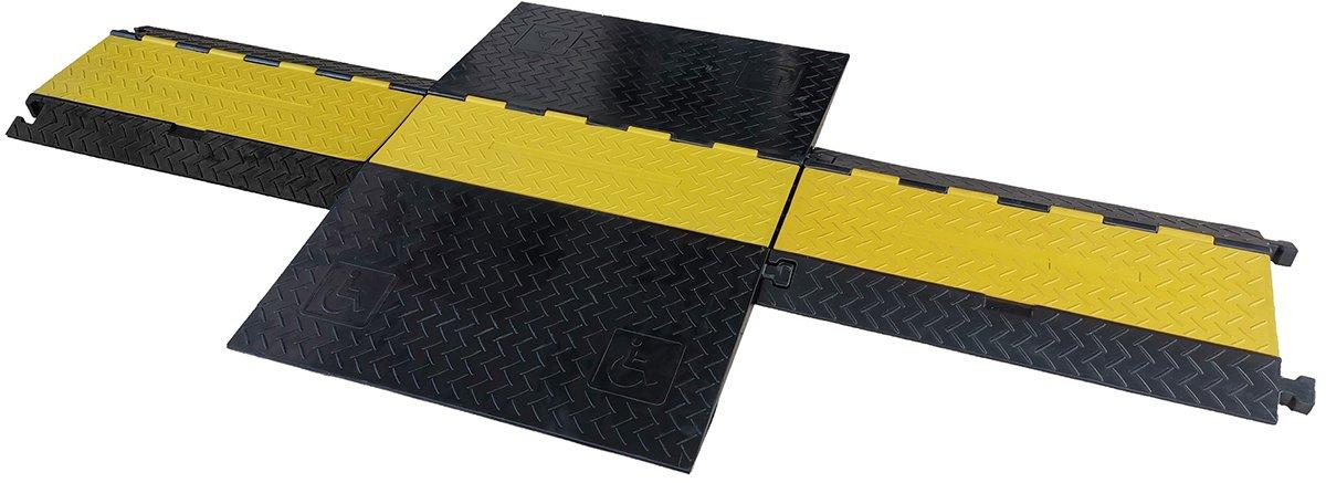 Kabelbrücke 5K gerade behindertengerecht mit 5xKanal je 30x33mm
