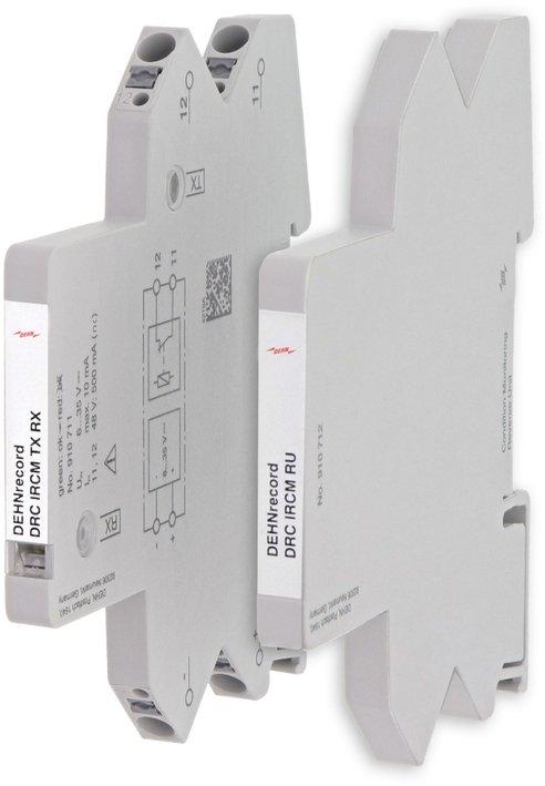 DEHNrecord Condition Monitoring Einheit zur Überwachung von BDC mit LifeCheck