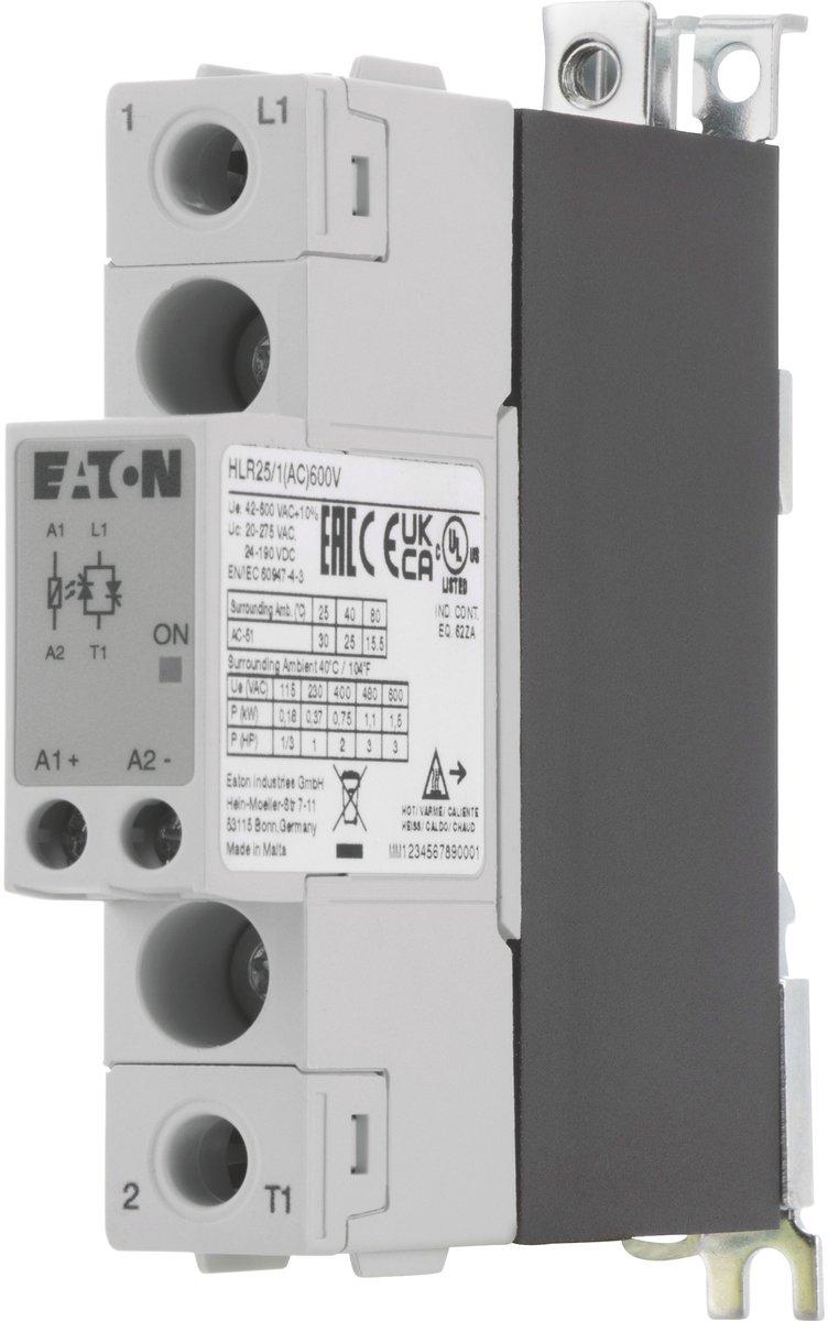 HLR Halbleiterrelais 1-phasig 25A 600V AC/DC